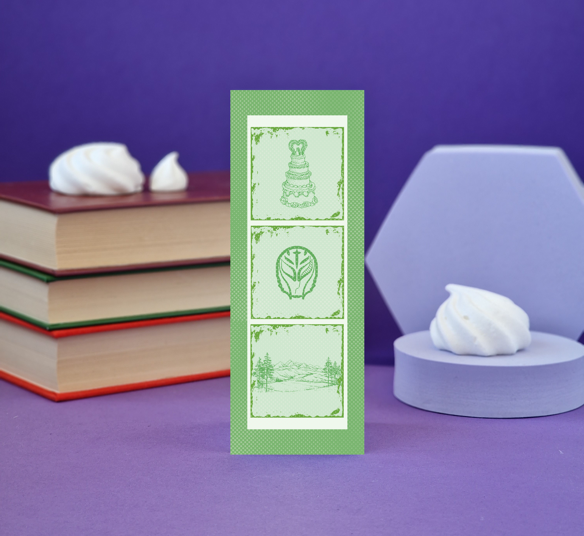 Wild Side Illustrated Bookmark - Literary Lovelies UK