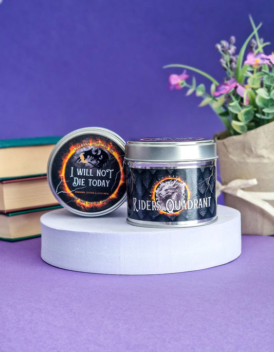 Riders Quadrant Candle - Fourth Wing Officially Licensed Merch - Literary Lovelies UK