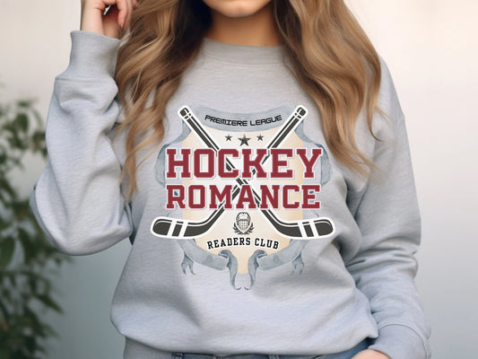 Hockey Romance Readers Club Sweatshirt - Book Club Sweatshirt - Literary Lovelies UK