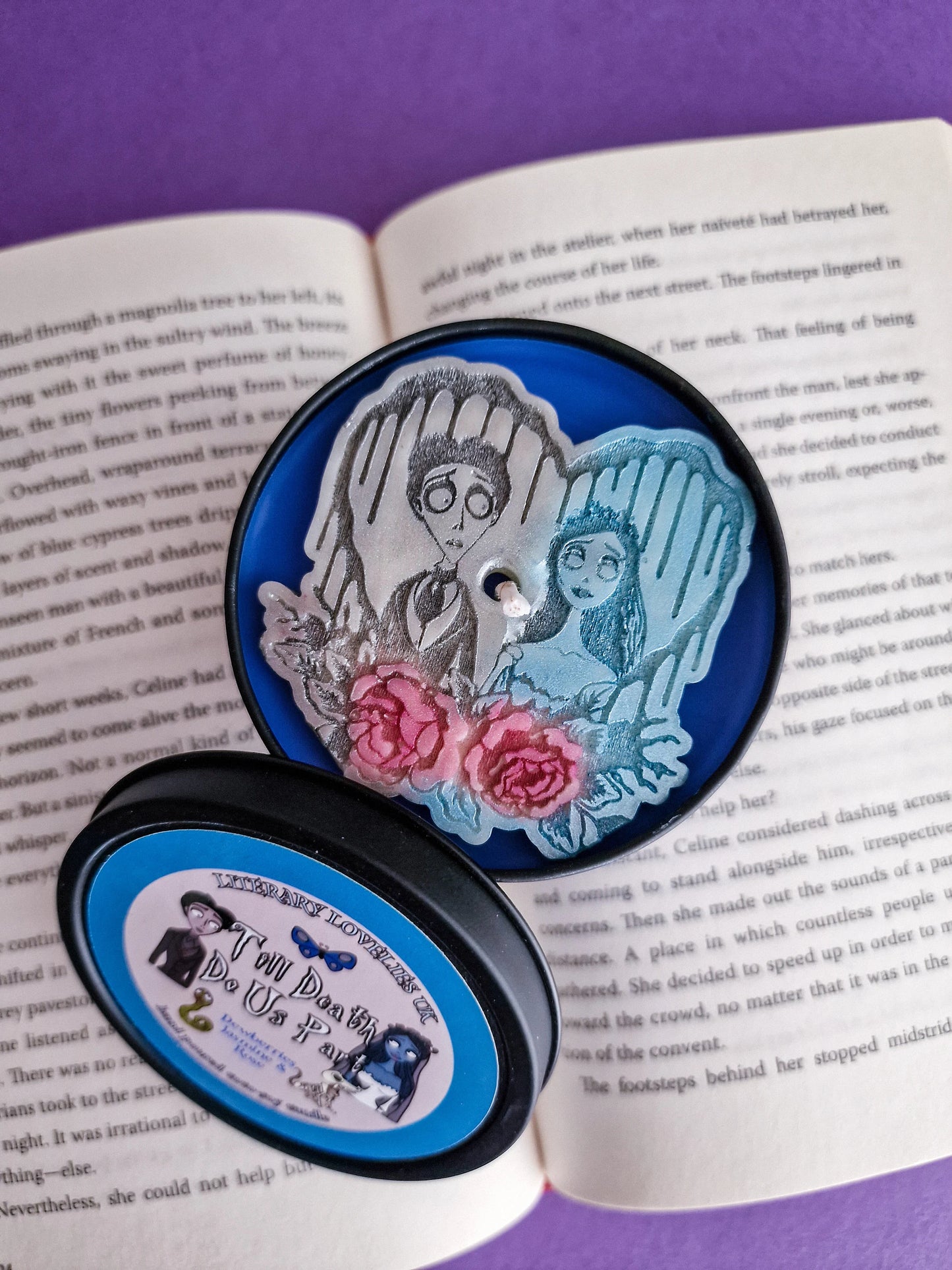 Till Death Do Us Part Soy Candle - Spooky Movie inspired Candle - Halloween Candle - Literary Lovelies UK