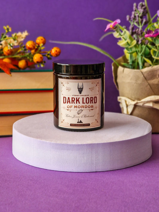 Dark Lord Sauron - LOTR inspired soy candle - Literary Lovelies UK