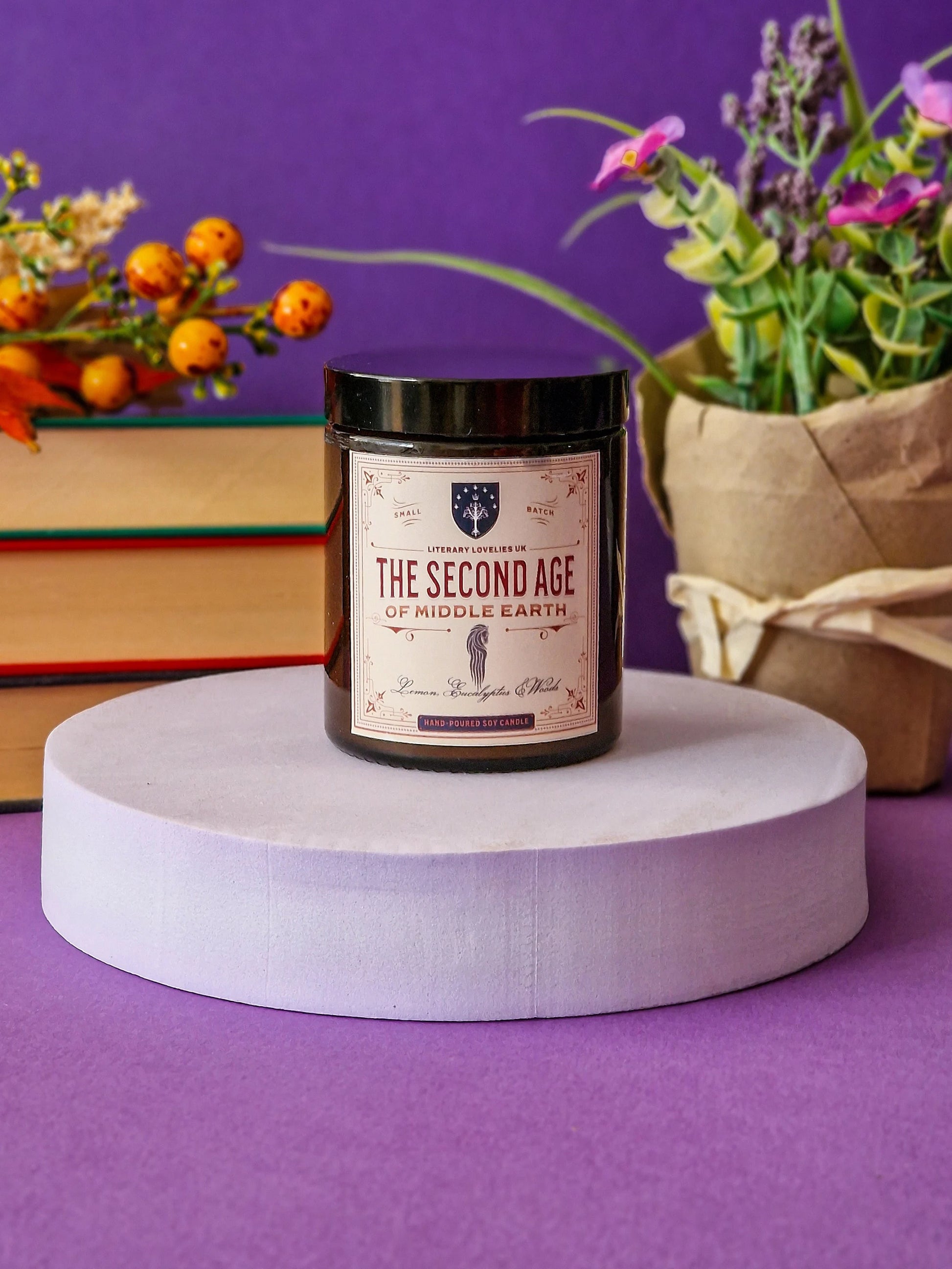 Middle Earth - LOTR inspired soy candle - Literary Lovelies UK
