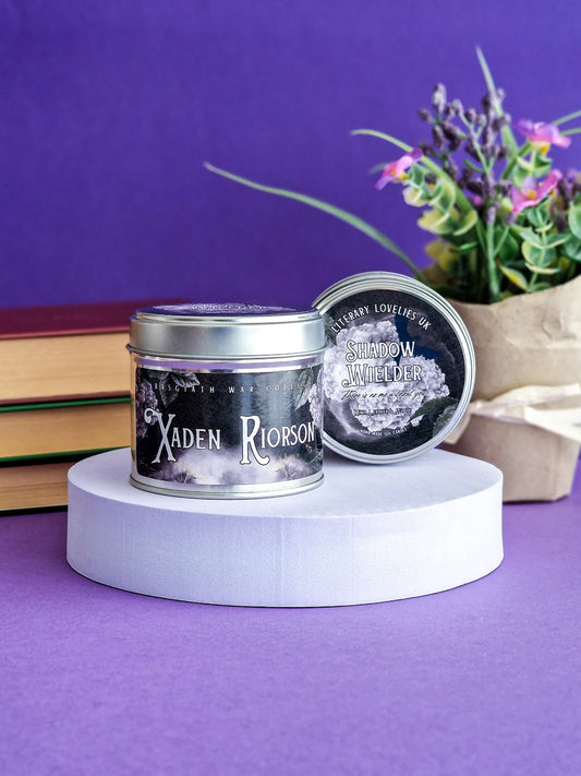 Xaden Riorson Candle - Fourth Wing Officially Licensed Merch - Literary Lovelies UK