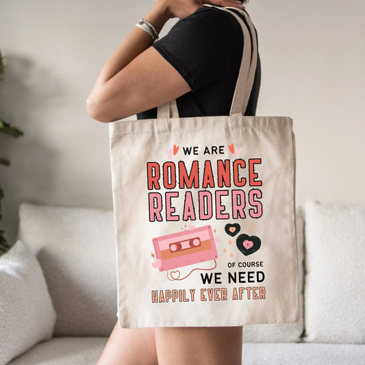 Romance Reader Tote Bag - Literary Lovelies UK