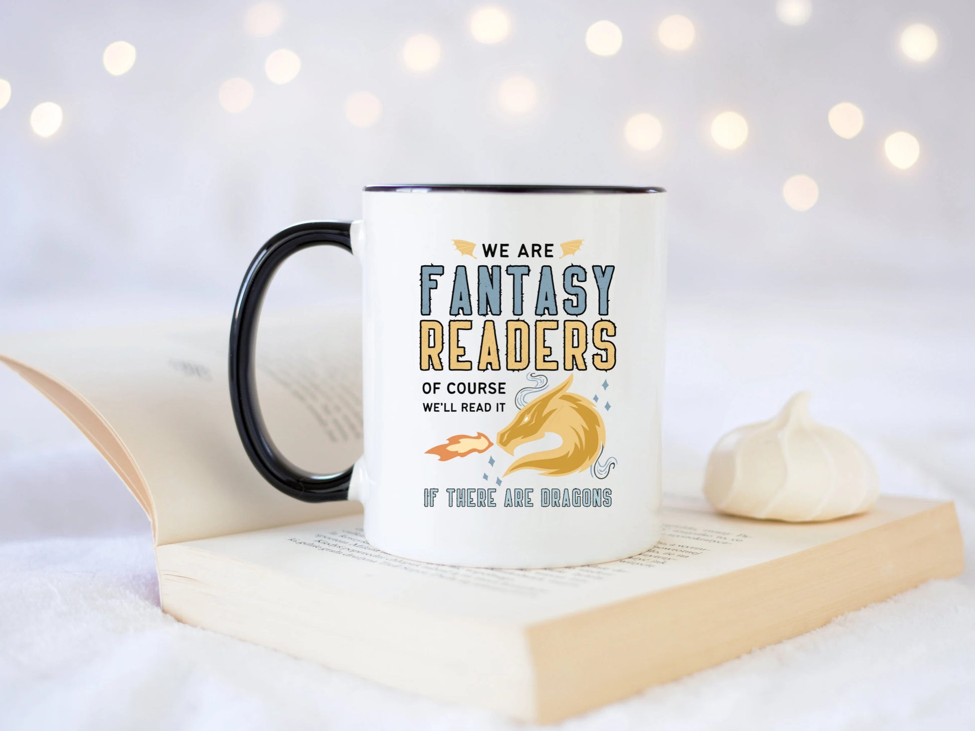 Fantasy Reader Ceramic Mug - Book Club Mug - Literary Lovelies UK