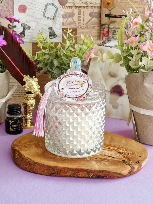The Duke - Simon & Daphne - Bridgerton inspired soy candle - Literary Lovelies UK