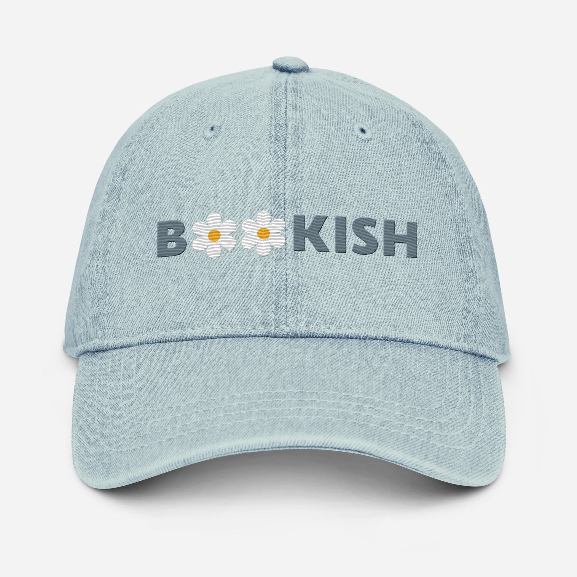 Bookish Embroidered Cap - Book Club Hat - Book Lovers Cap - Literary Lovelies UK