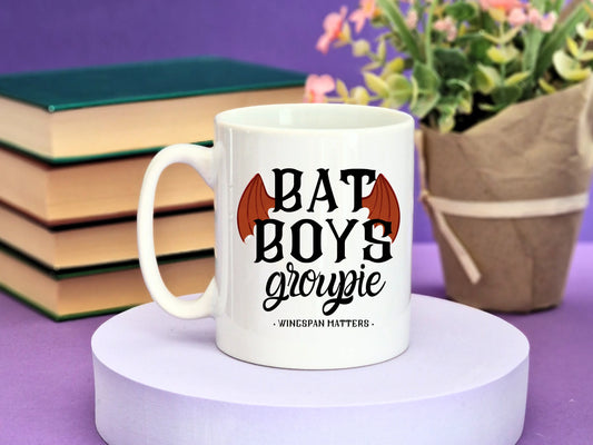 Bat Boys ACOTAR Ceramic Mug - Fantasy Reader Mug - Book Club Mug - Literary Lovelies UK
