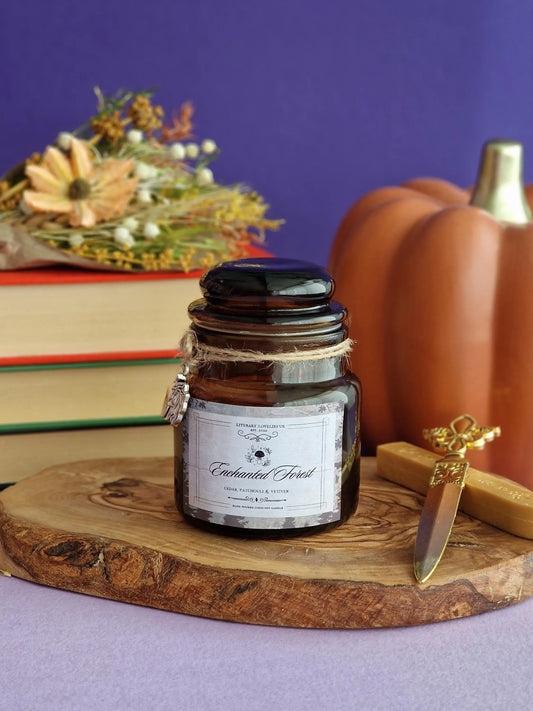 Enchanted Forest Soy Candle - Literary Lovelies UK