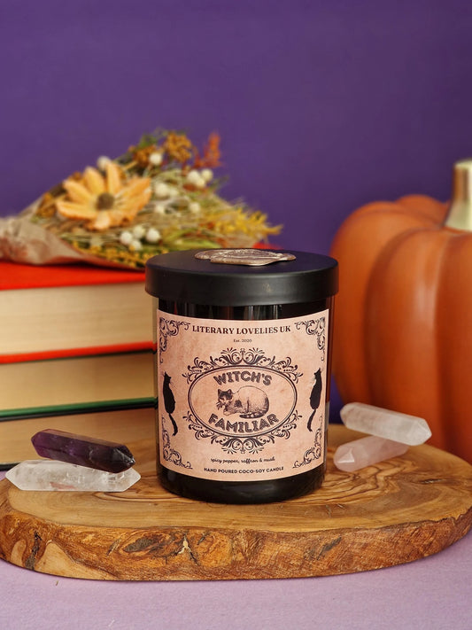 Witch's Familiar Soy Candle - Literary Lovelies UK