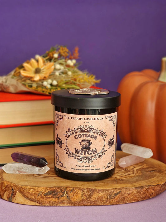 Cottage Witch Soy Candle - Literary Lovelies UK