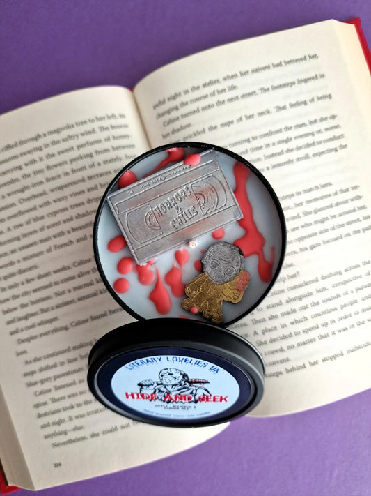 Hide and Seek Soy Candle - Horror Movie inspired Candle - Halloween Candle - Literary Lovelies UK
