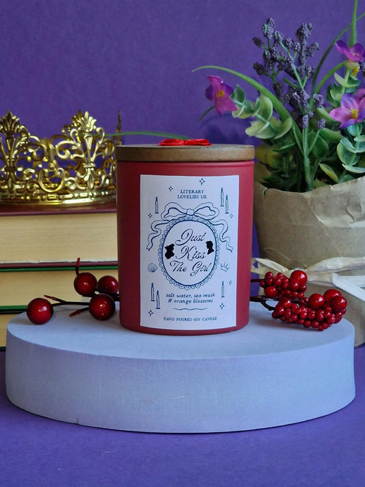 If The Shoe Fits - Cinder Fairytale Princess - Limited Edition Soy Candle - Literary Lovelies UK