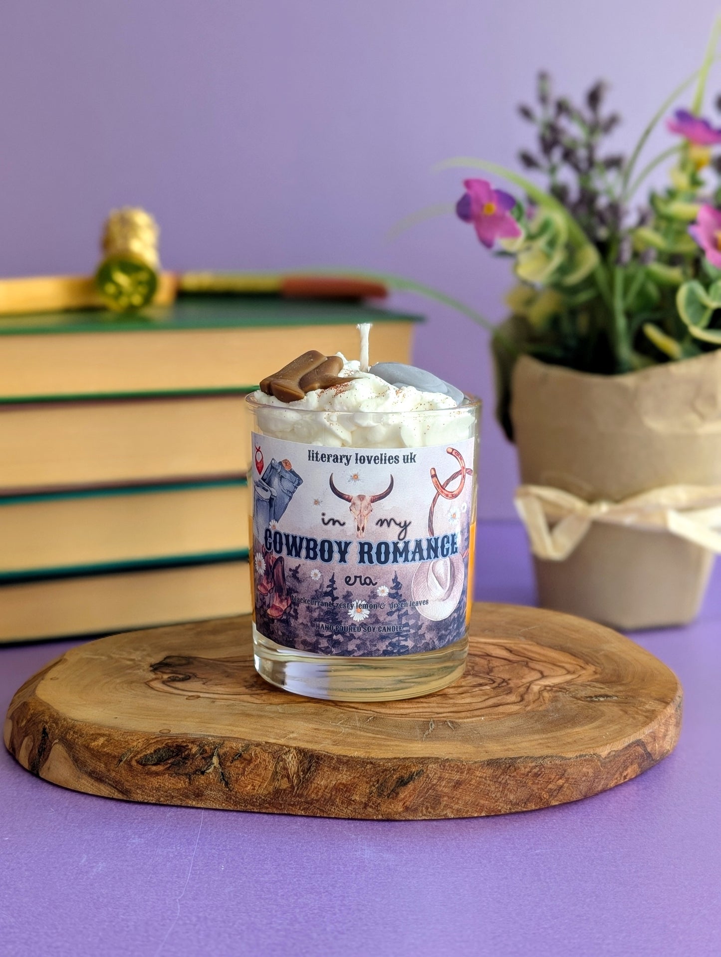 Cowboy Romance Soy Candle