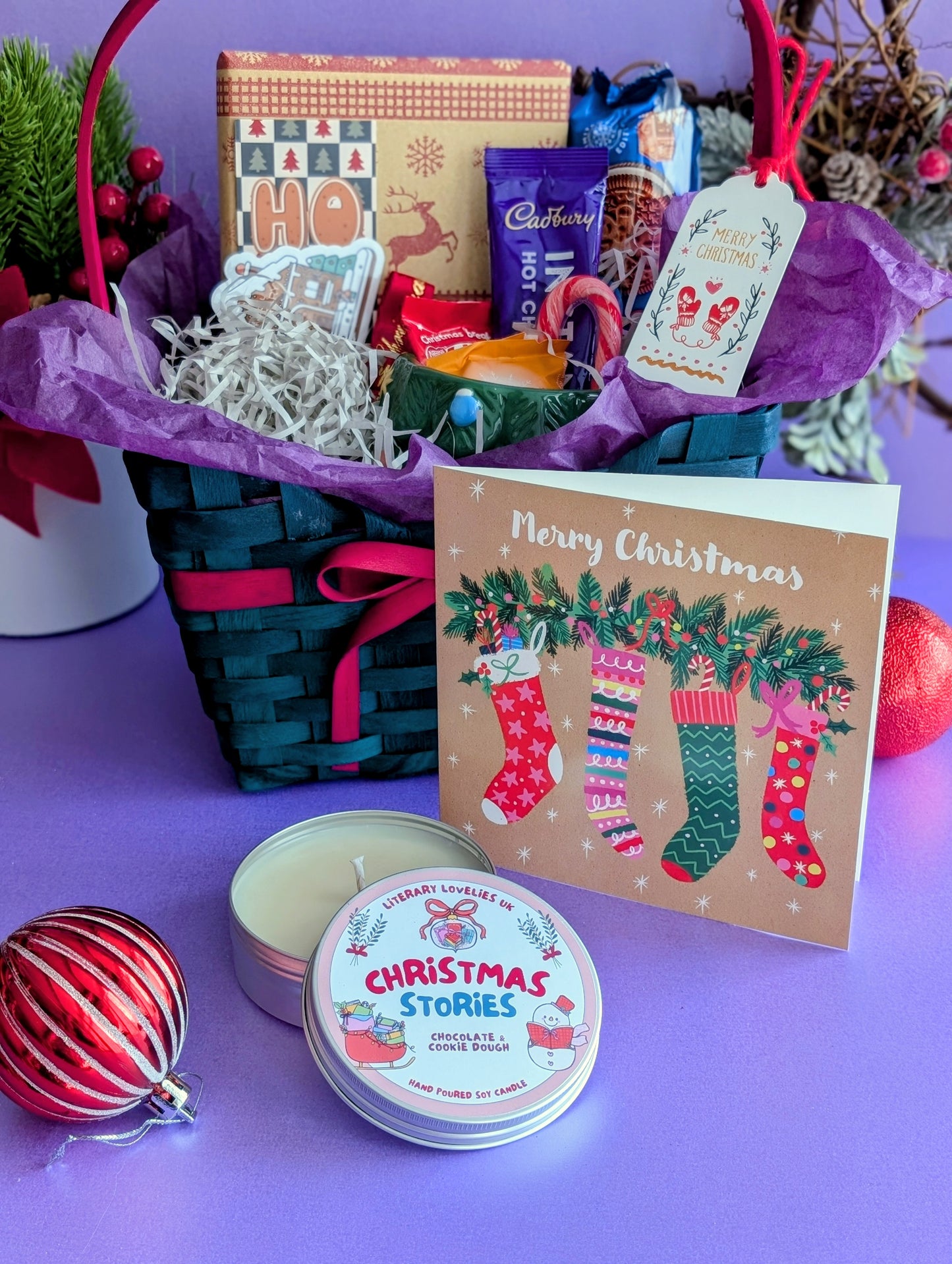 Christmas Gift Basket – Blind Date With a Book