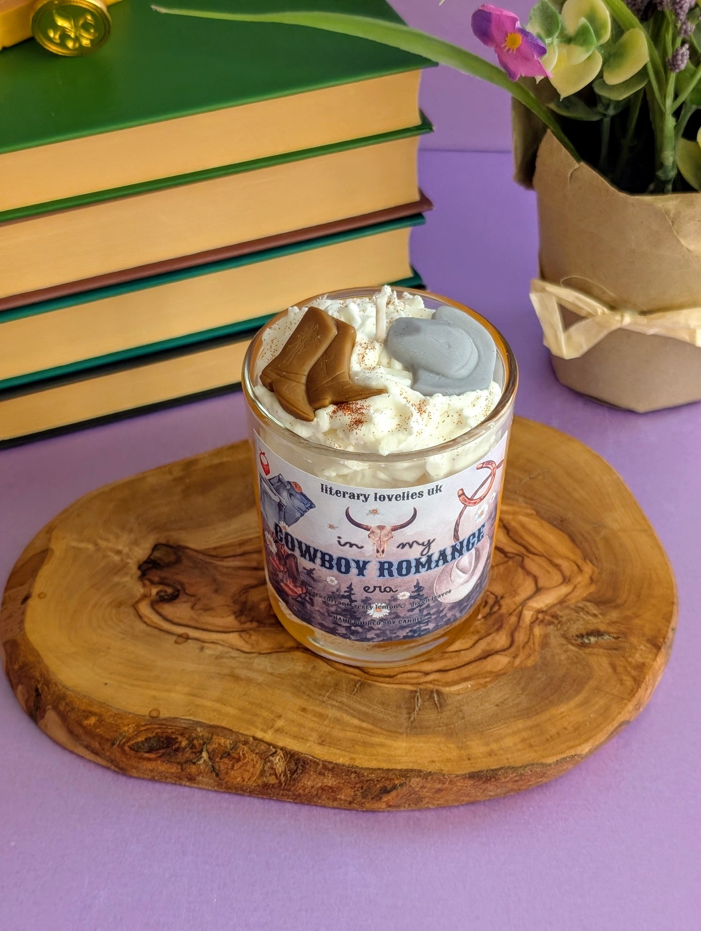 Cowboy Romance Soy Candle