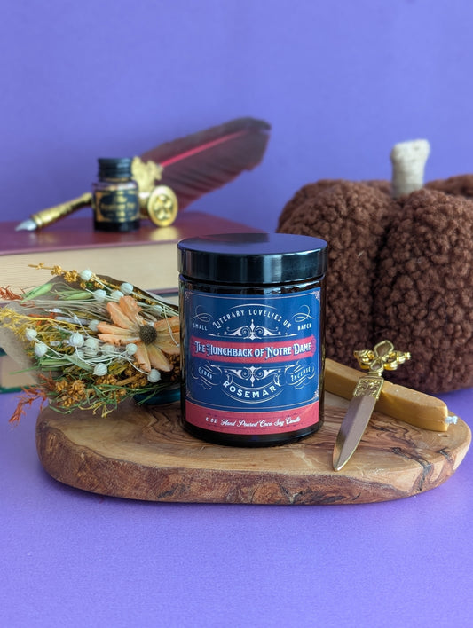 The Hunchback of Notre Dame inspired Candle - Gothic Literature