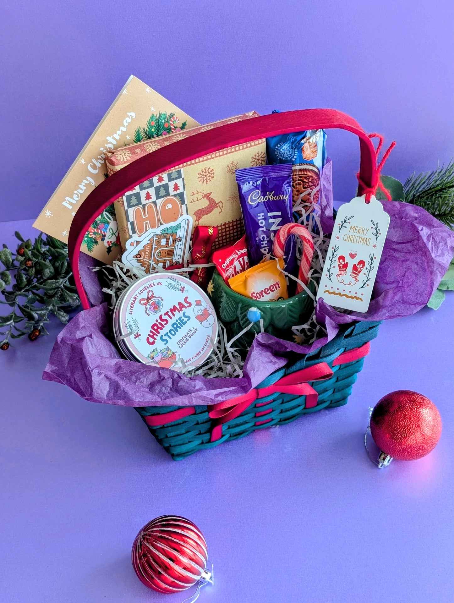 Christmas Gift Basket – Blind Date With a Book