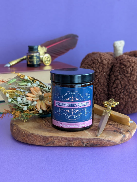 Shakespeare's Hamlet inspired Candle - Gothic Literature