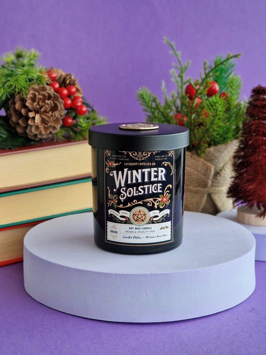 Winter Solstice Soy Candle
