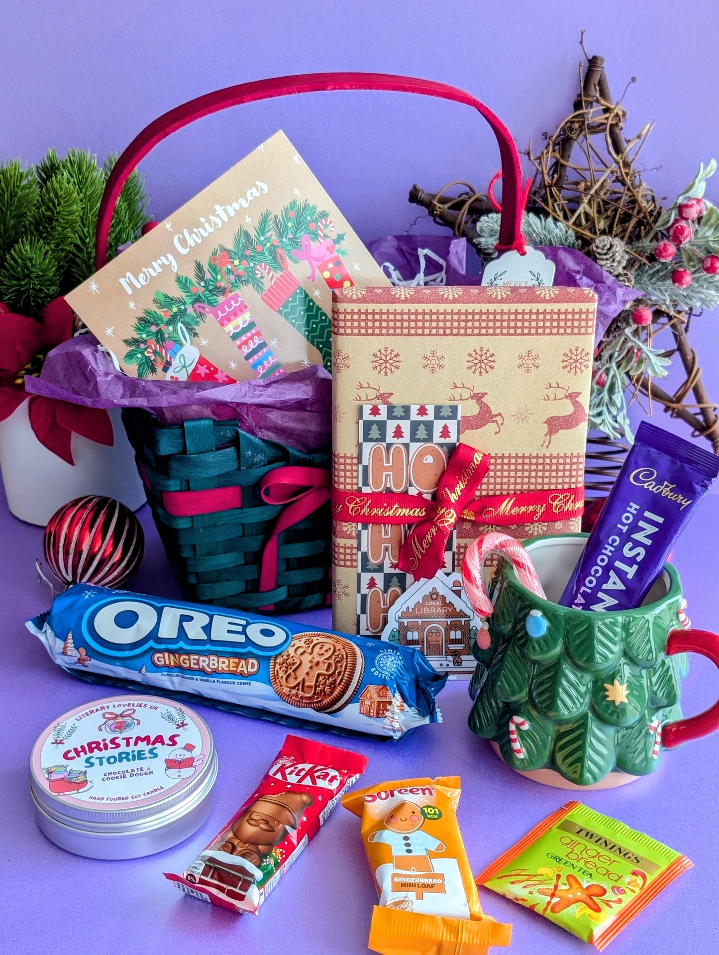 Christmas Gift Basket – Blind Date With a Book