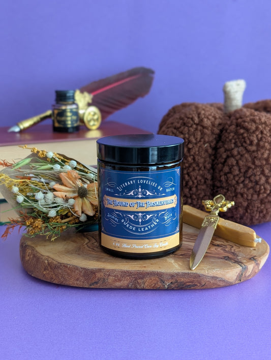 The Hound of The Baskervilles inspired Candle - Gothic Literature