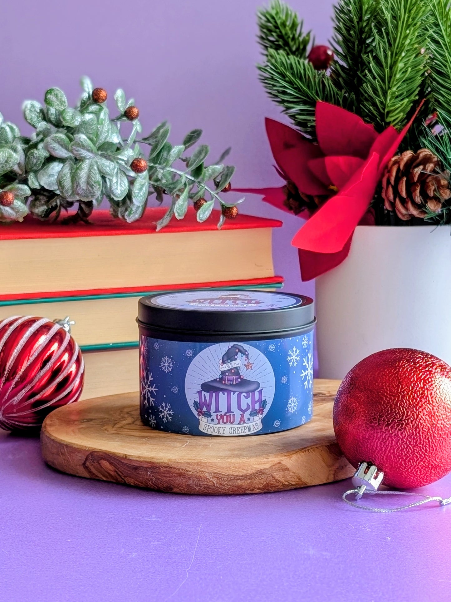 We Witch You A Spooky Christmas Soy Candle